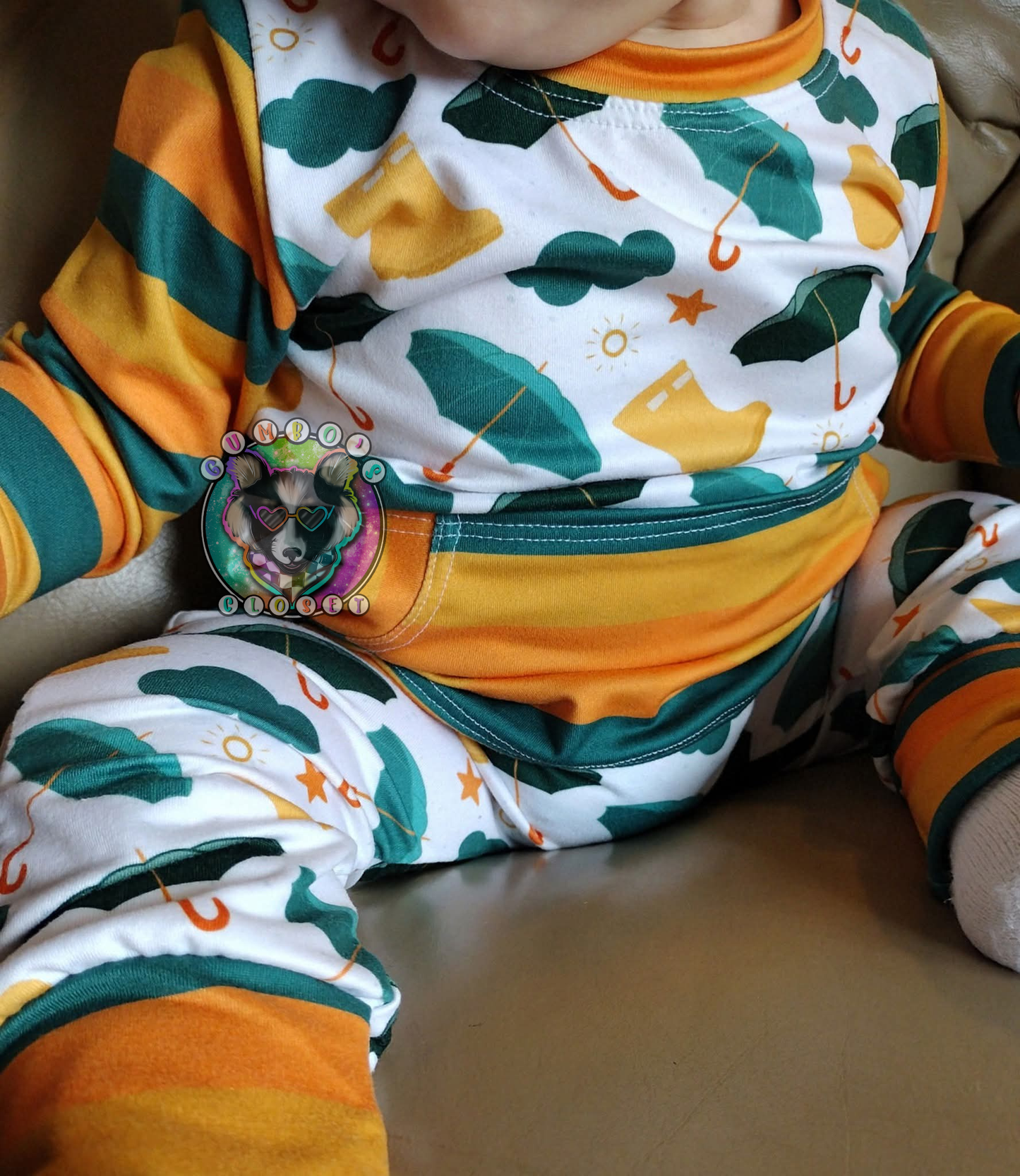 Custom Elijah Envelope Romper